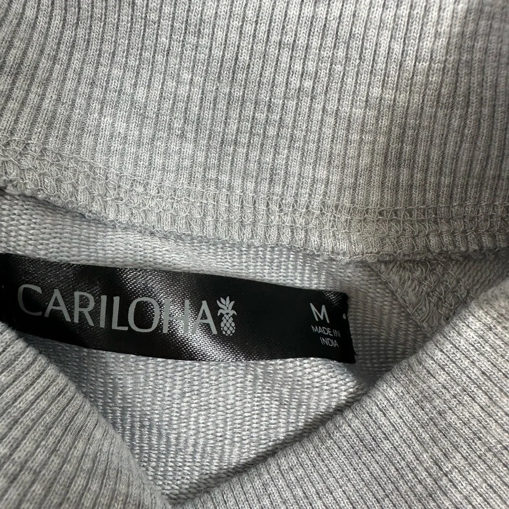 Cariloha Sweatshirt Pullover Medium Gray